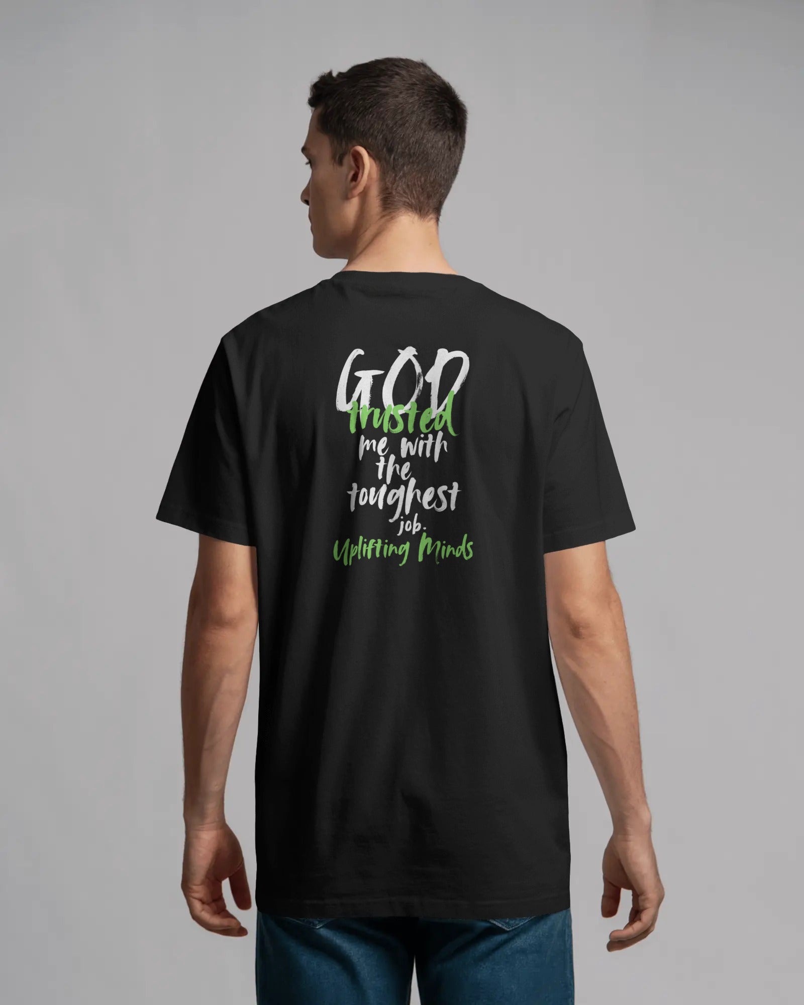 Uplifting Minds – Unisex Standard Cotton T-Shirt (Front & Back Print)